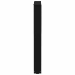 Pieds de table à manger en V 2 pièces Noir 60 x (72-73,3) cm Acier 568405568405