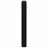 Pieds de table à manger en V 2 pièces Noir 60 x (72-73,3) cm Acier 568405568405