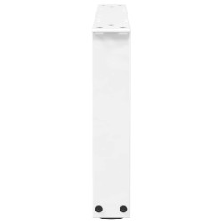 Pieds de table basse en forme de V, 2 pièces, blanc, 60 x (30-31,3) cm, acier 568411568411