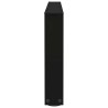 Pieds de table basse en forme de V, 2 pièces, noir, 70 x (30-31,3) cm, acier 568413568413