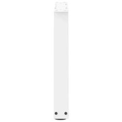 Pieds de table basse en forme de V, 2 pièces, blanc, 50 x (42-43,3) cm, acier 568415568415
