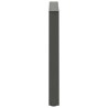 Pieds de table à manger en forme de V, 2 pièces, anthracite, 80 x (72-73,3) cm, acier 568421568421