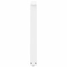 Pieds de table à manger en forme de V, 3 pièces, blanc, 70 x (72-73,3) cm, acier 568438568438