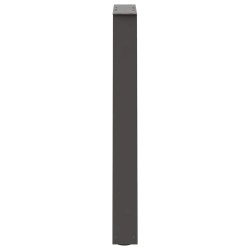 Pieds de table à manger en V 2 pièces Anthracite 60 x (72-73,3) cm Acier 568440568440