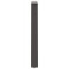 Pieds de table à manger en V 2 pièces Anthracite 60 x (72-73,3) cm Acier 568440568440