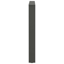 Pieds de table à manger en forme de V, 2 pièces, anthracite, 80 x (72-73,3) cm, acier 568445568445