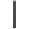 Pieds de table à manger en forme de V, 2 pièces, anthracite, 80 x (72-73,3) cm, acier 568445568445