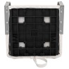 Siège pour bateau avec dossier haut pliable 44x38x55 cm 568451568451