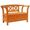 Banc extérieur Marron 119 x 44 x 76 cm Bois de pin massif 568457568457