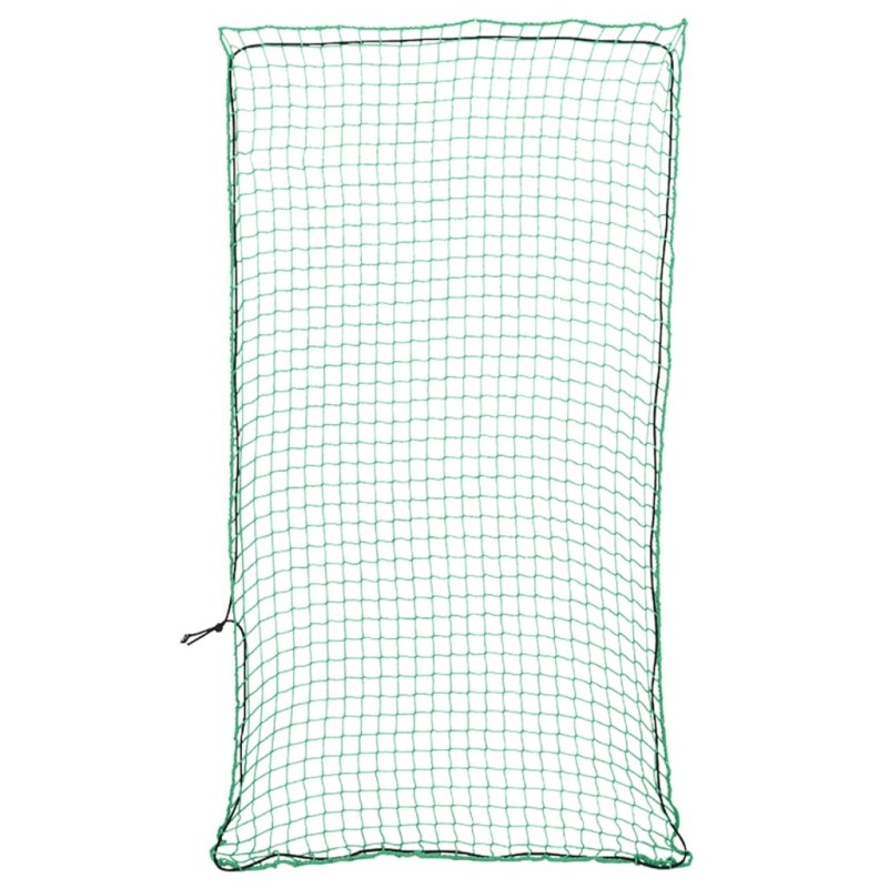 Filet pour remorque avec corde élastique vert 7x3,5 m PP 568465568465