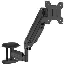 Support mural pour moniteur 27 pouces max ressort à gaz 10 kg 568469568469