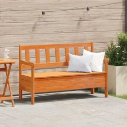 Banc extérieur Marron 119 x 44 x 76 cm Bois de pin massif 568472568472
