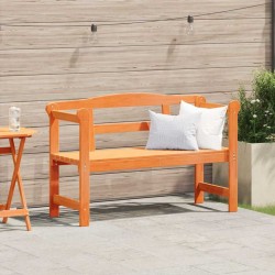 Banc extérieur Marron 119 x 44 x 76 cm Bois de pin massif 568475568475