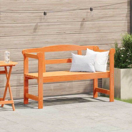Banc extérieur Marron 119 x 44 x 76 cm Bois de pin massif 568475568475