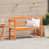Banc extérieur Marron 119 x 44 x 76 cm Bois de pin massif 568475568475