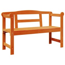 Banc extérieur Marron 119 x 44 x 76 cm Bois de pin massif 568475568475