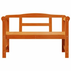 Banc extérieur Marron 119 x 44 x 76 cm Bois de pin massif 568475568475