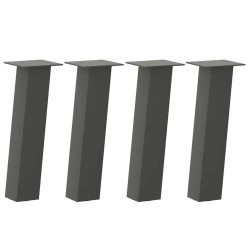 Pieds de table basse 4 pièces Anthracite 30 cm Acier 568484568484