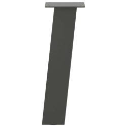Pieds de table basse 4 pièces Anthracite 30 cm Acier 568484568484