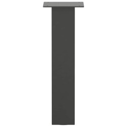 Pieds de table basse 4 pièces Anthracite 30 cm Acier 568484568484