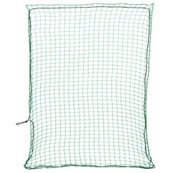 Filet pour remorque avec corde élastique vert 3,5x3 m PP 568490568490