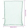 Filet pour remorque avec corde élastique vert 3,5x3 m PP 568490568490