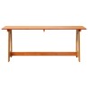 Banc extérieur Marron 119 x 37 x 47 cm Bois de pin massif 568499568499