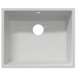 Évier de cuisine Blanc 54 x 44 x 20 cm Granite 568502568502