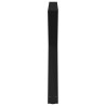 Pieds de table à manger 2 pièces Noir 90 x (72-73,3) cm Acier 568511568511