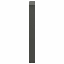 Pieds de table à manger en forme de V, 3 pièces, anthracite, 80 x (72-73,3) cm, acier 568522568522
