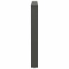 Pieds de table à manger en forme de V, 3 pièces, anthracite, 80 x (72-73,3) cm, acier 568522568522