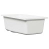 Évier de cuisine Blanc 21 x 44 x 14 cm Granite 568532568532