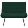 Banc gris foncé 110x74x84 cm velours 568539568539