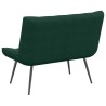 Banc gris foncé 110x74x84 cm velours 568539568539
