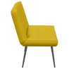 Banc jaune 110x74x84 cm velours 568550568550