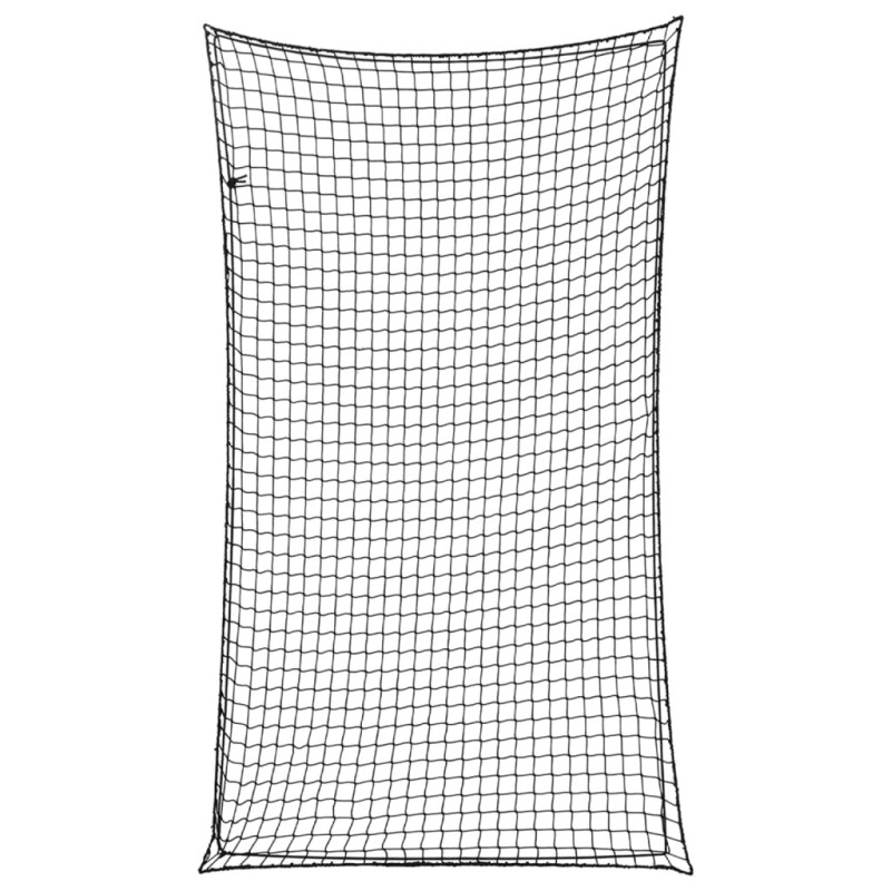 Filet pour remorque avec corde élastique noir 3,5x2 m PP 568556568556
