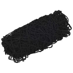 Filet pour remorque avec corde élastique noir 3x3 m PP 568558568558
