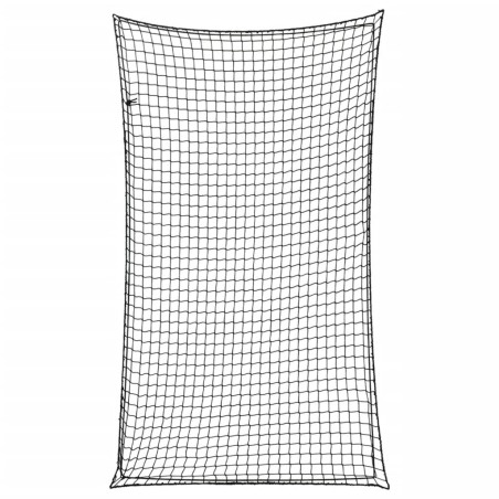 Filet pour remorque avec corde élastique noir 6x3,5 m PP 568559568559