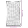 Filet pour remorque avec corde élastique noir 6x3,5 m PP 568559568559