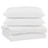 Couette avec oreiller 3 pcs Blanc Microfibre 568593568593