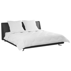 Couette avec oreiller 3 pcs Blanc Microfibre 568596568596