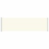 Auvent latéral rétractable de patio 180x600 cm Crème 568618568618