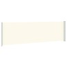 Auvent latéral rétractable de patio 180x600 cm Crème 568618568618