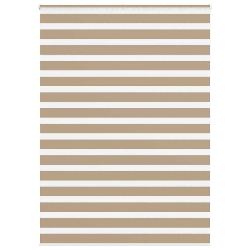 Store zèbre marron sable largeur du tissu 150,9 cm polyester 568619568619
