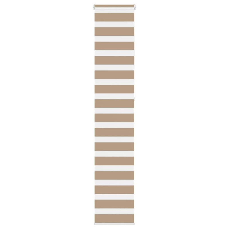 Store zèbre marron sable largeur du tissu 45,9 cm polyester 568622568622