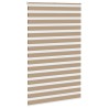 Store zèbre marron sable largeur du tissu 135,9 cm polyester 568624568624