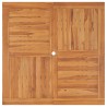 Table à dîner de jardin 110x110x75 cm Bois massif de teck 568633568633