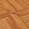 Table à dîner de jardin 110x110x75 cm Bois massif de teck 568633568633