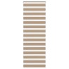 Store zèbre marron sable largeur du tissu 80,9 cm polyester 568637568637