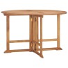 Table à dîner de jardin pliable Ø110x75 cm Bois massif de teck 568645568645